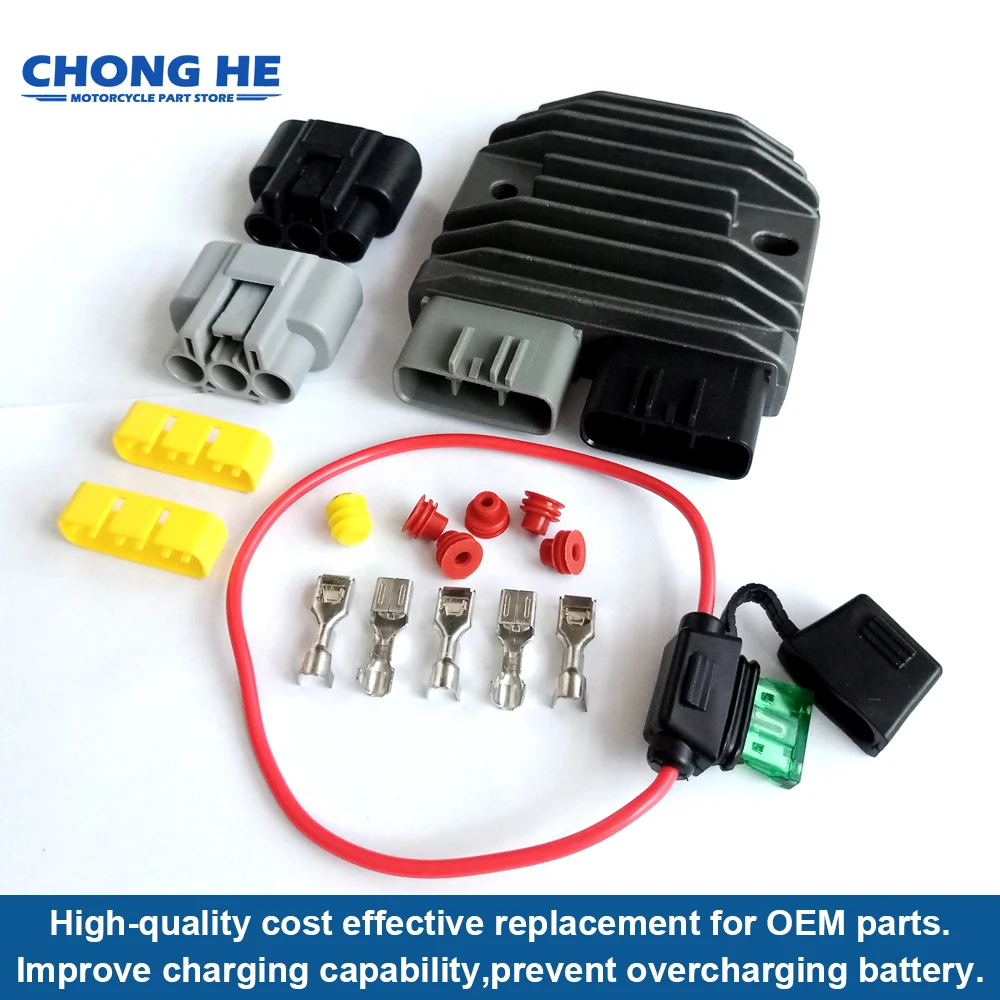 1pc/2pc Rectifier Voltage Regulators Charger MOSFET For Triumph Speed Triple R 1050 Street Triple R 675 2008-2014 Tiger XC 800