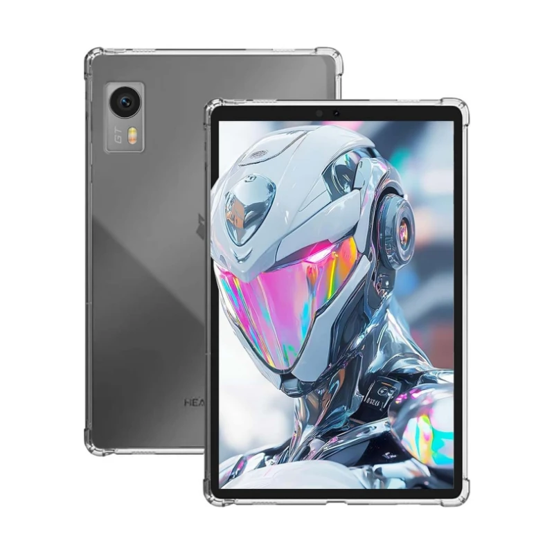 �y�Z�[�����zFunda HeadWolf Titan 1 Titan1 4G LTE �Q�[�~���O�^�u���b�g�P�[�X �N���A 8.8�C���` TPU �o�b�N�J�o�[ 4�̑ϏՌ��G�A�o�b�O�t��