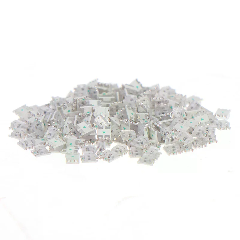 200Pcs WS2812 2020 LED Chip 4Pins Mini White PCB Addressable Digital RGB Full Color LED Chip DC5V For LED Strip Screen