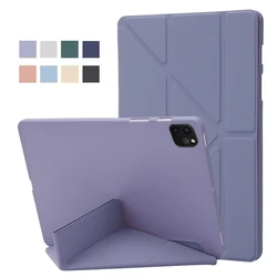 Funda For iPad Pro 11 2024 M4 Case Smart Folio Soft Back Stand Tablet For iPad 10 9 8 7 Generation iPad 10.2 9.7 Air 11 5 4 Case
