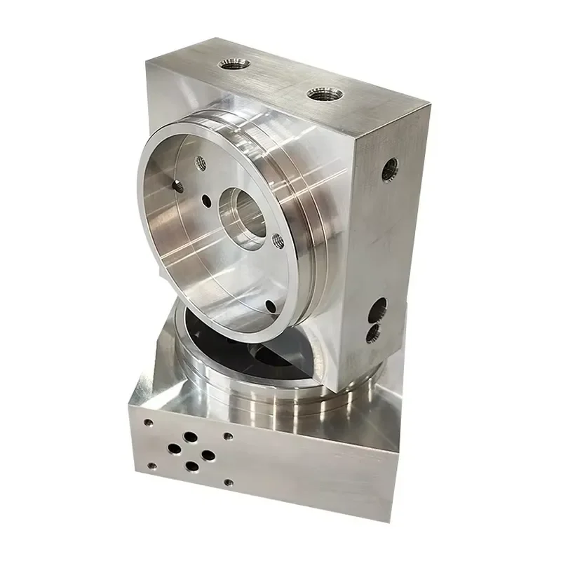 High Quality Aluminum Fabrication High Precision Milling Boring Process Stainless Steel CNC Center Mechanical Accessories
