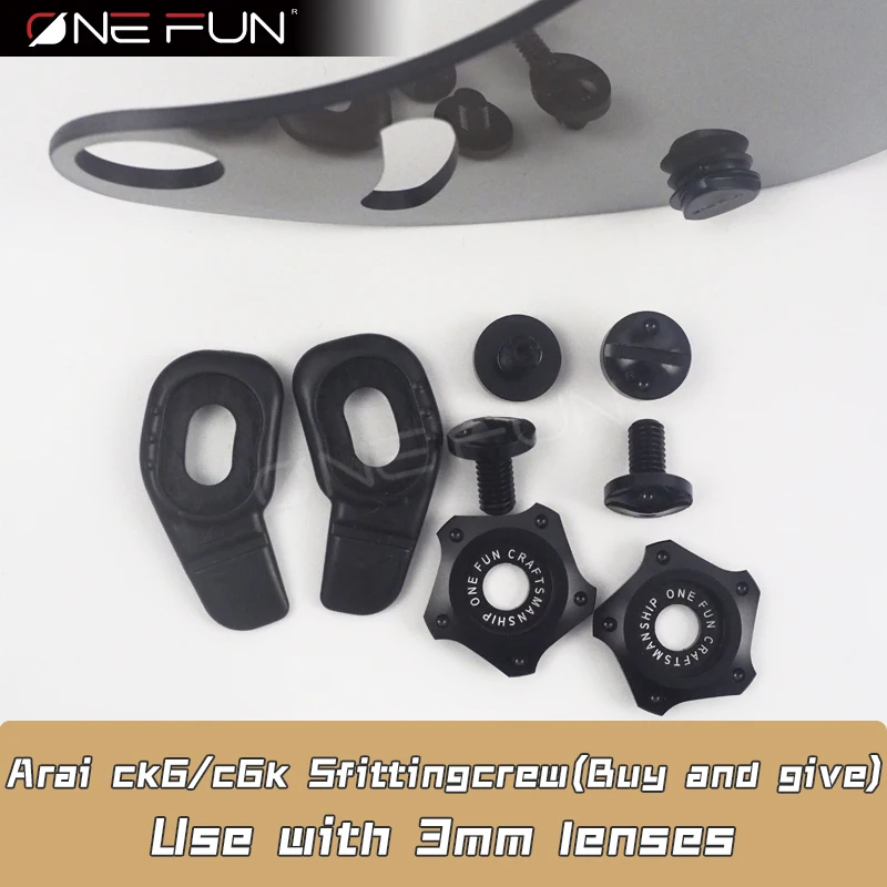 For Lens CK6 CK-6 CK6K Helmet Visor Face Rally Racing Kart Racing Motorcycle Helmet Shield