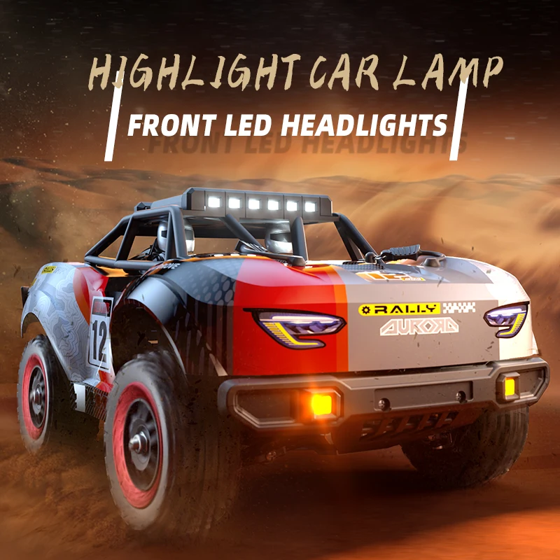 

Su Chiyu 1:18 full scale 18104 remote control four-wheel drive short card high-speed car model carbon brush electric car
