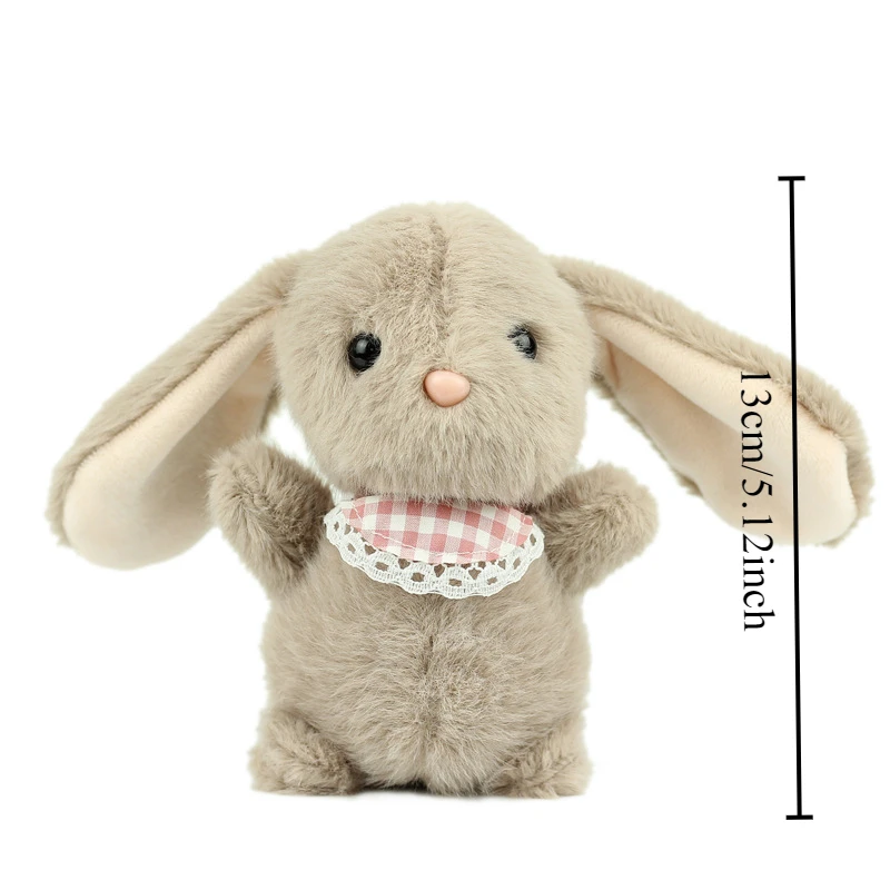 Schattig hangend konijn knuffel zacht gevuld lange oren konijntje pop grappige baby's slaapgenoot delicate huisdecoratie kinderen geschenken