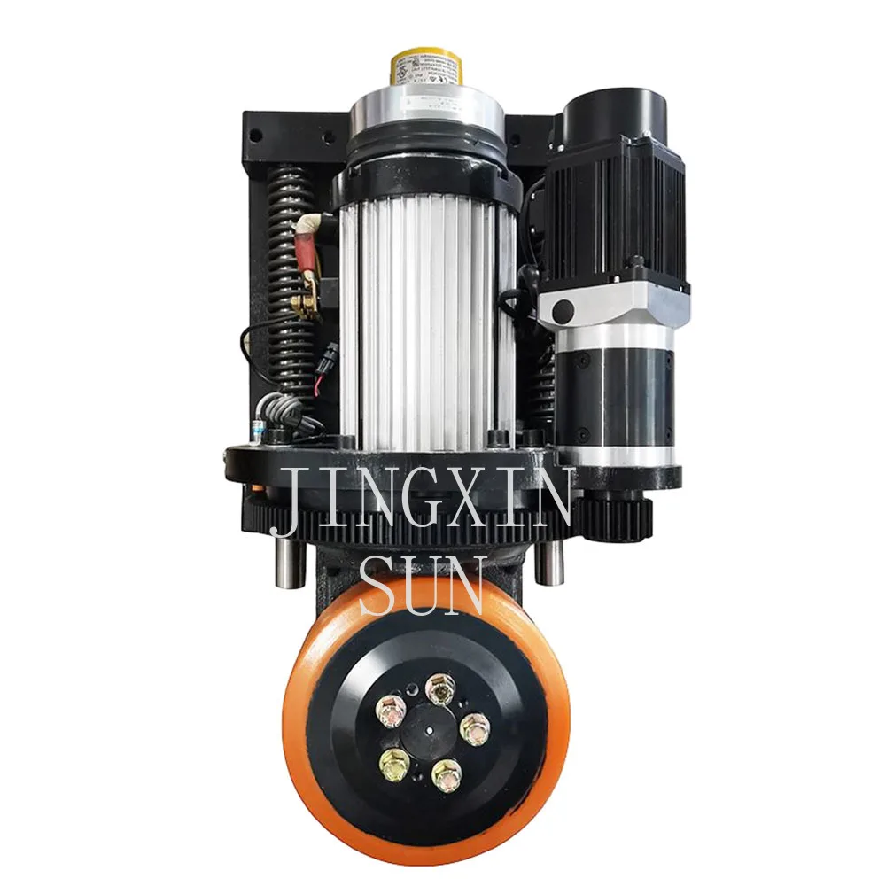 High Power 2500W  Encoder Wheel Amr Forklift Parts Robot AGV Drive Wheel With Steering Motor for Warehouse Agv Amr Robot