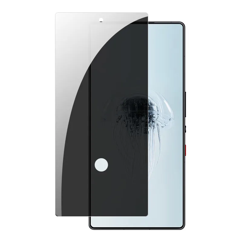 Für Nubia RedMagic 10 Pro+ Anti-Spionage-Displayschutz aus gehärtetem Glas für RedMagic 10 10pro+, blendfreie Sichtschutzfolie
