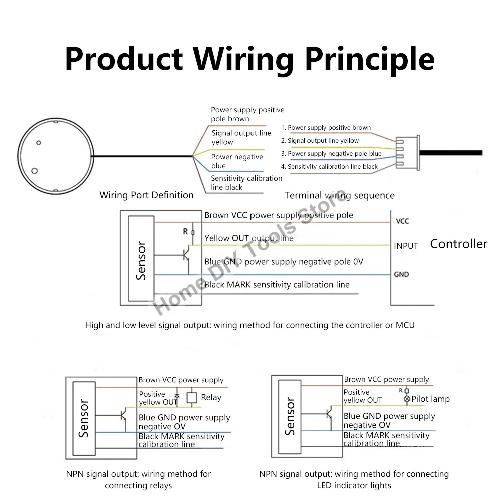 Non Contact Liquid Level Sensor Contactless Water Tank Water Level Sensor for Tank Water Level Control