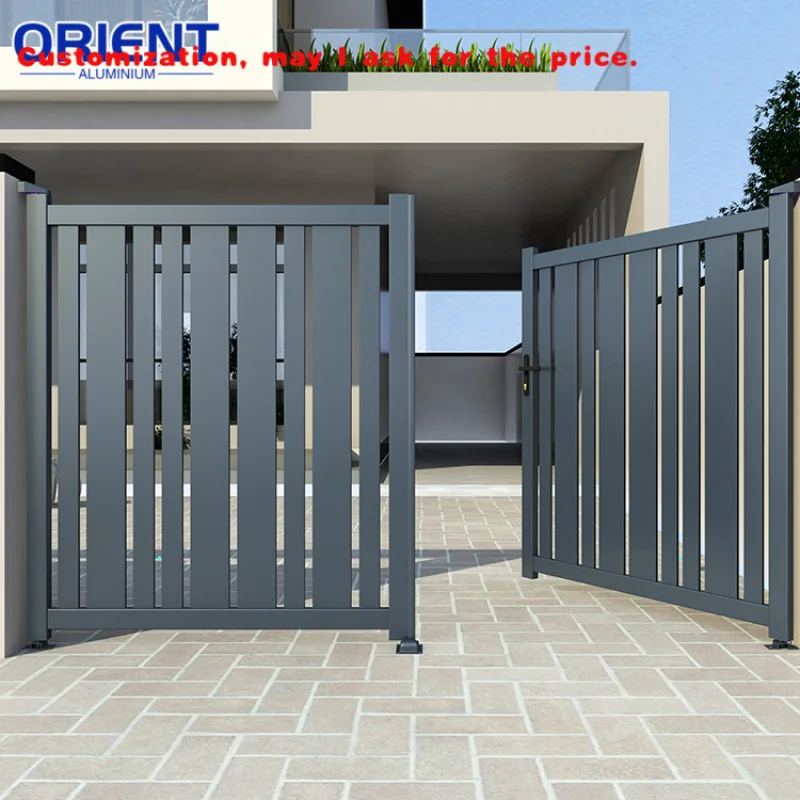 

custom.Price Aluminium Cantilever Gate Main Entrance Aluminium Garden Slide Gate Aluminium Swing