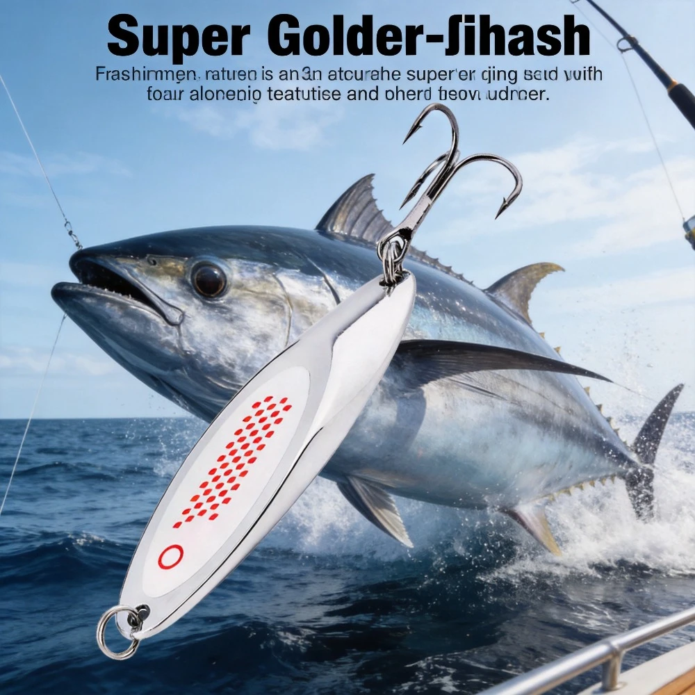 

VIB Fishing Lure Metal Slice 10g-42g All Weights Silver Saltwater Long Casting Sinking Bass Snapper