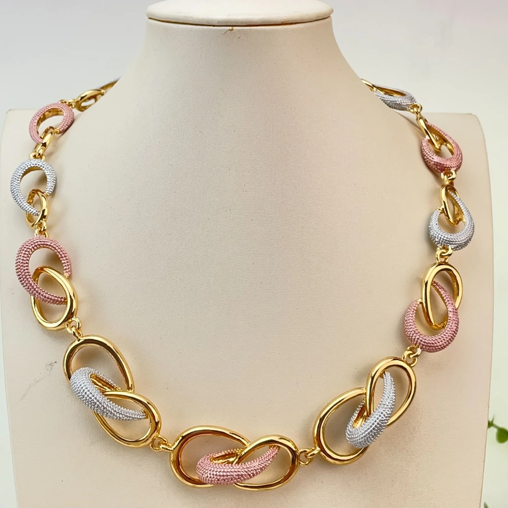 Italian Jewelry Sets Beautiful Simple Jewelry Bridal Jewelry for Women Wedding Gift FHK29641