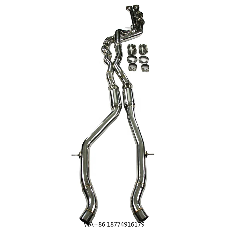 

Exhaust Equal Length Mid Pipe Stainless Steel for M3/M4 F80 F82 F83 S55 3.0T 2014-2019 Car Exhaust Systeml Pipe