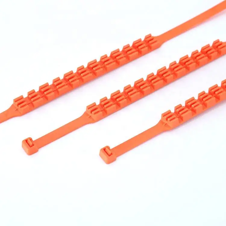 

Nylon 66 Series 9mm Wide Plastic Car Tire Anti-Skid Chain 175 LBS and Is Easy to Carry for Inclement Weather or Sloping Roads