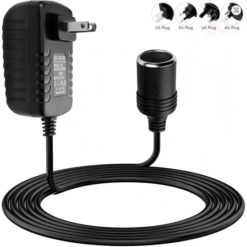 DC12V 2A AC 110V/220V for Car Cigarette Lighter Power Adapter Socket 220V to 12 V Volt Charger Converter Home Parts