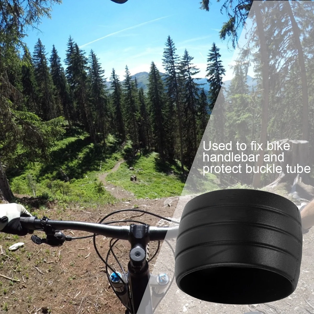 

Road Bike Bar Tape Bicycle Handlebar Fixed Ring Dead Fly Grip Gel Rings