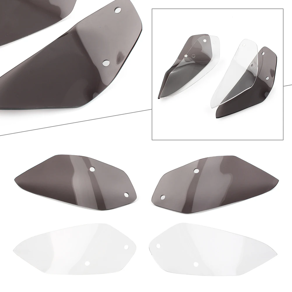 2Pcs Motorcycle WindScreen Side Airflow Windshield for   R1200GSA R1200GS LC/ADV 2013 2014 2015 2016 2017