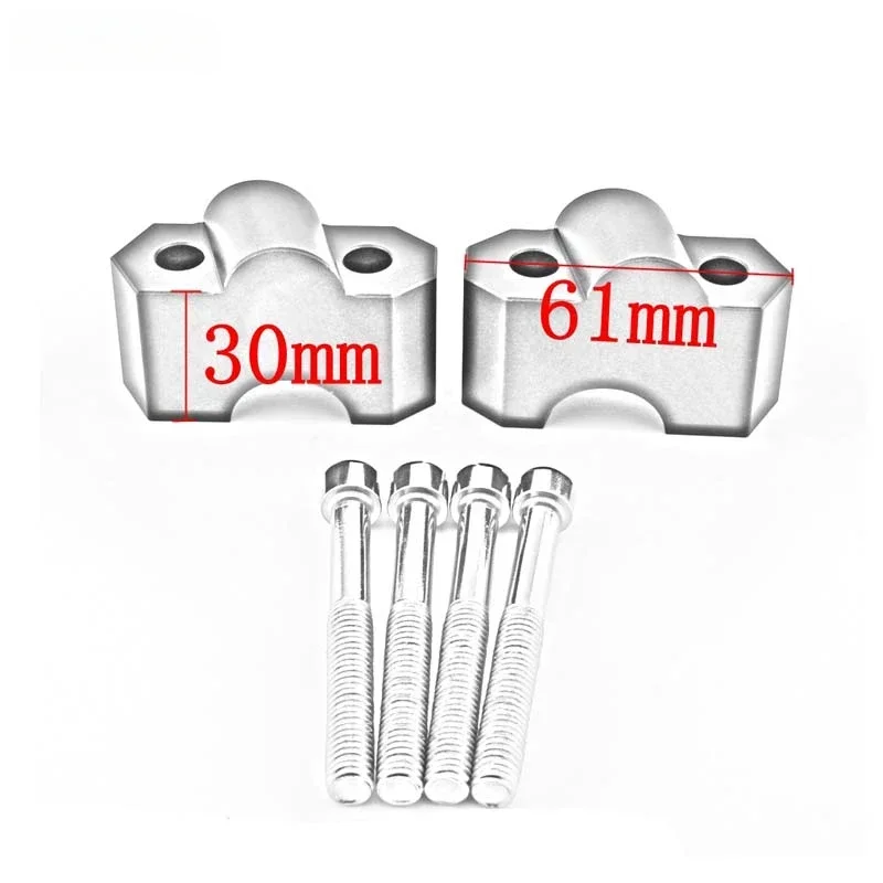 Z 750/R/S Motorcycle 30mm Accessories HandleBar Height Riser Handle Bar Mount Clamp For Kawasaki Z750 Z750R Z750S Z1000