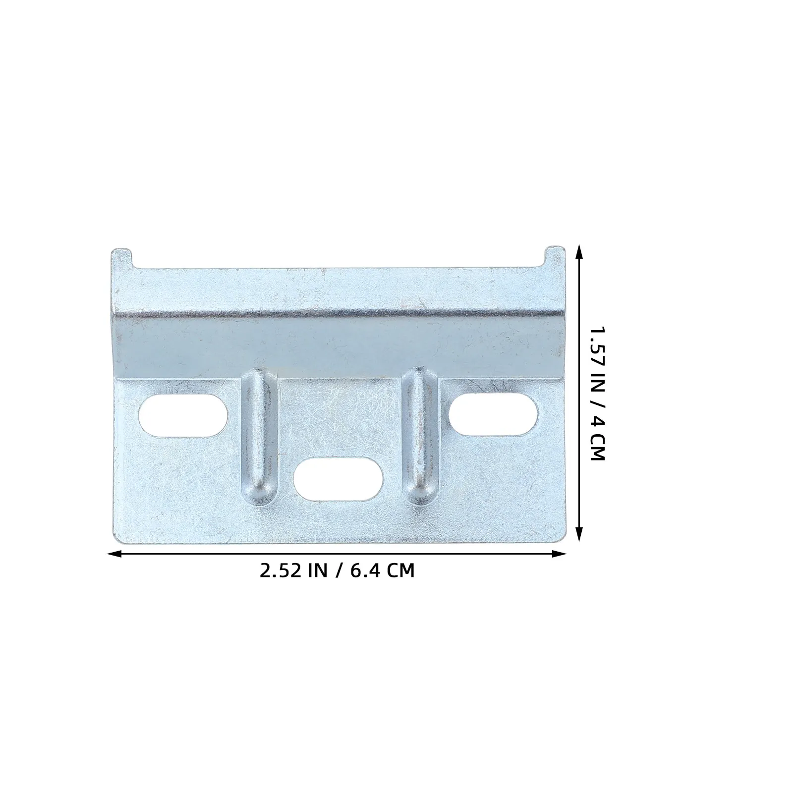 10Pcs Detachable Cabinet Hangers Heavy Duty 60Mm Galvanized Iron Flat Brackets for Wood Kitchen Wall Cabinets Mounted Shelf