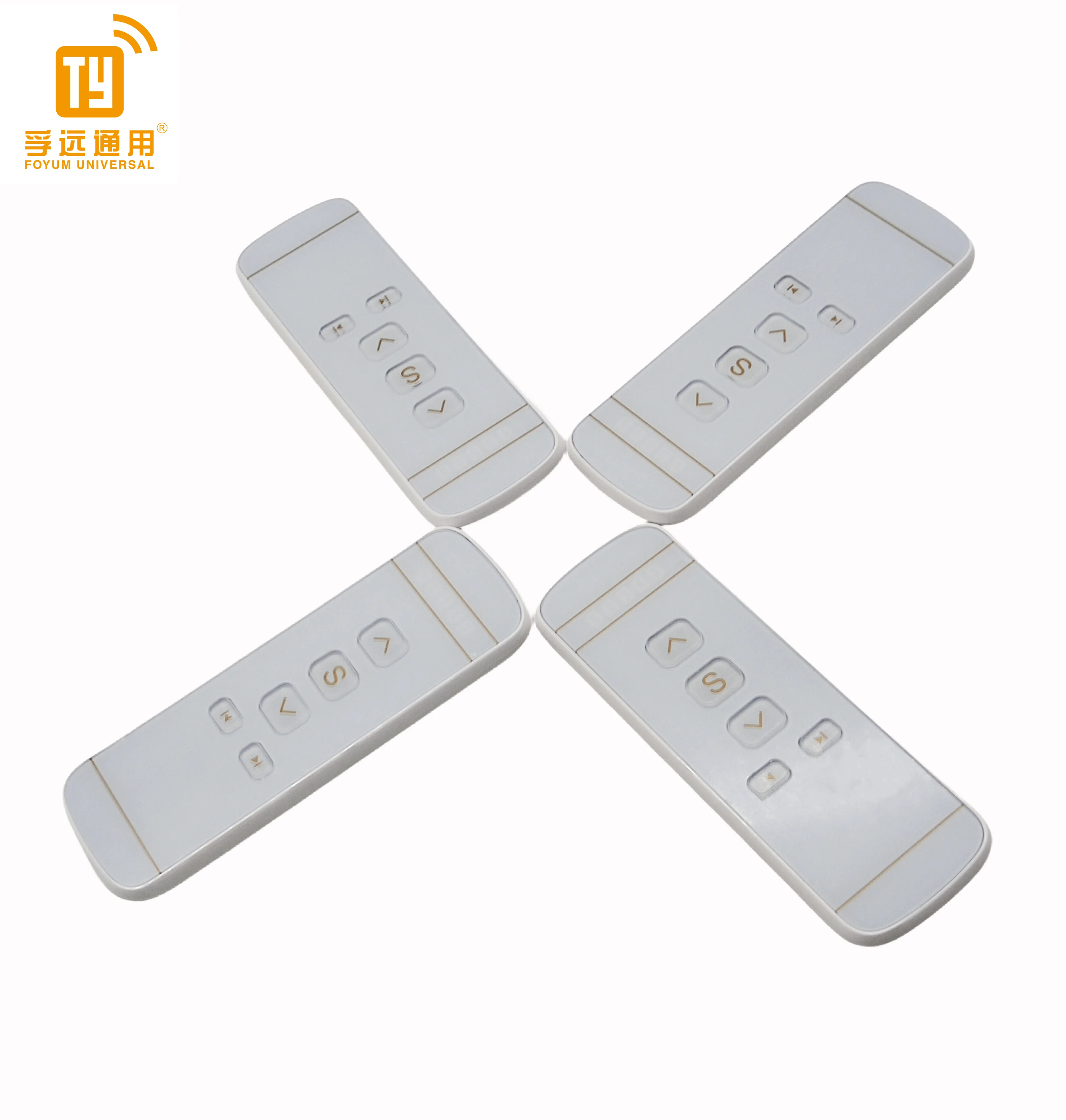 5PCS Universal Curtain Remote Control 433.42mhz Rolling Code 5 Channel Curtain Remote Control Replacement for Curtain