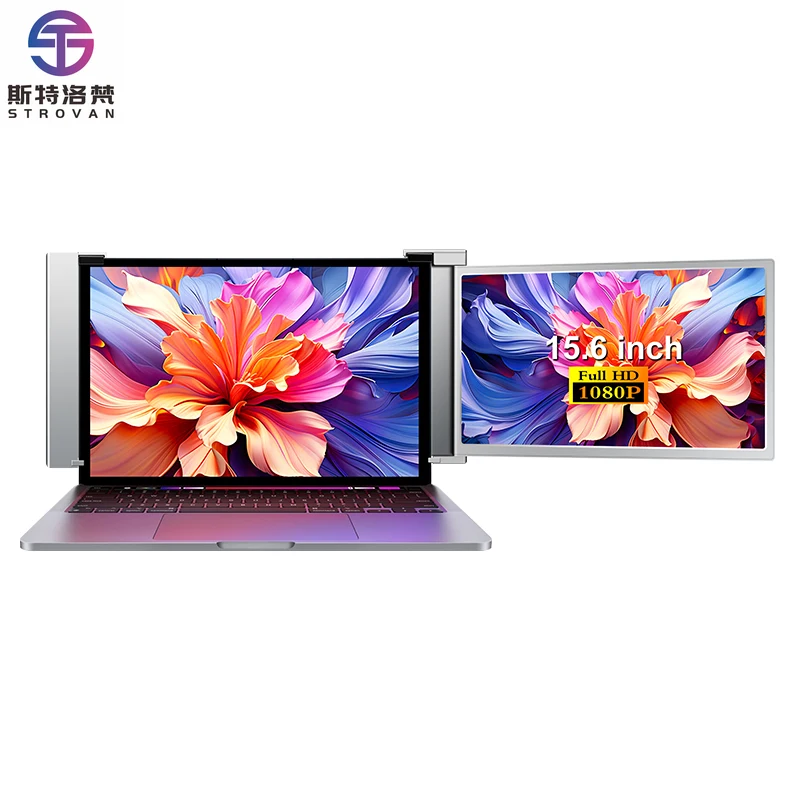 15.6 Inch  Screen Display Portable  Compatible with oS and Win Laptop, USB-C Smartphone Android, PS4, Switch, Gaming