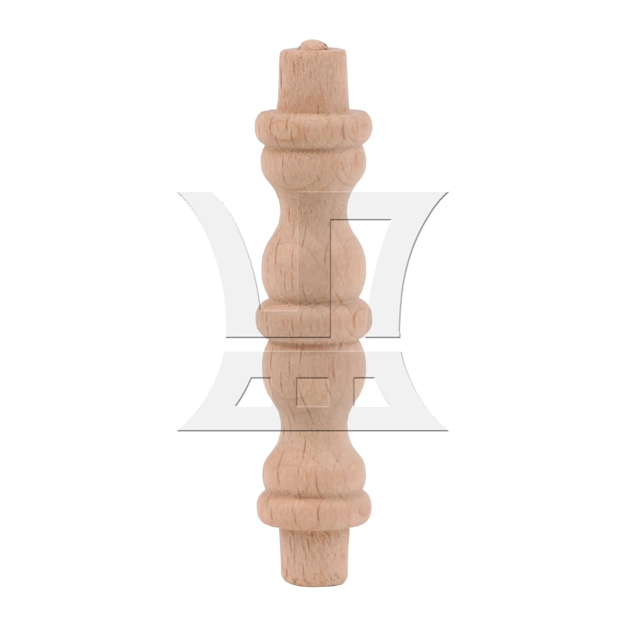 BQLZR Wood Baluster Spindle for Woodworking and Furniture Repair 2.72