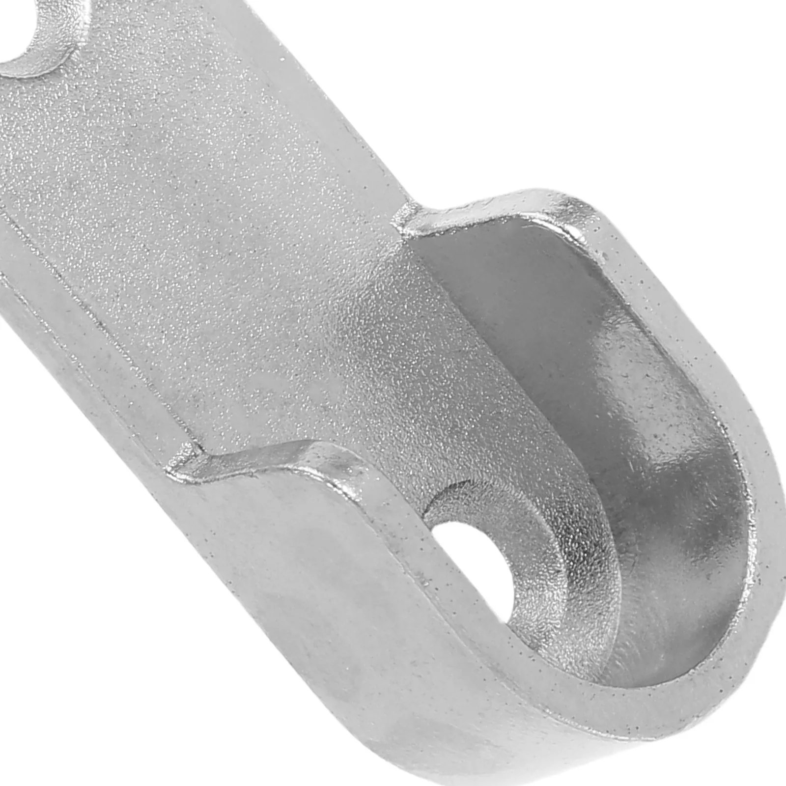 10 Pairs Zinc Alloy Closet Rod End Supports 16mm Wall-Mounted Heavy-Duty Wardrobe Pole Brackets for Clothing Racks