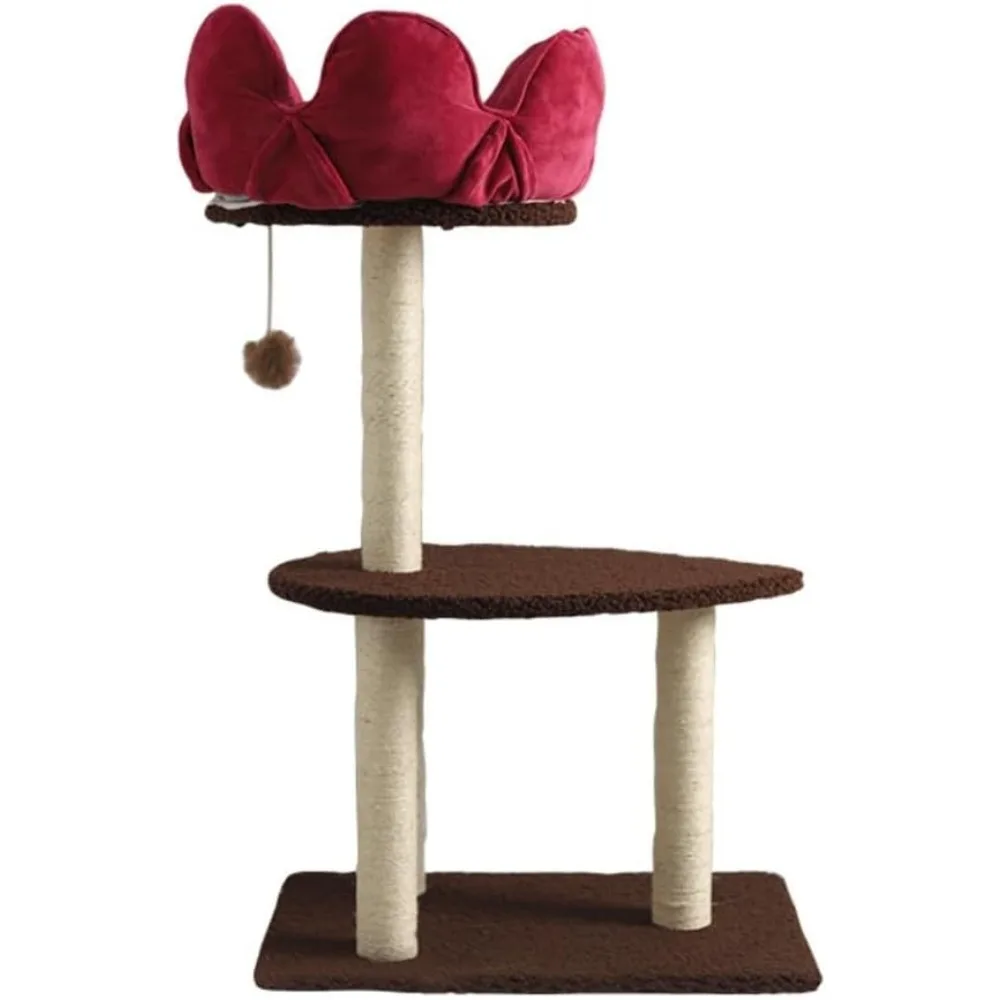 

Freedom Cat FrameEasy to Clean Removable and Washable Sisal Climbing with Nest Multi-Layer Climbing Tree Pillar Scratching To