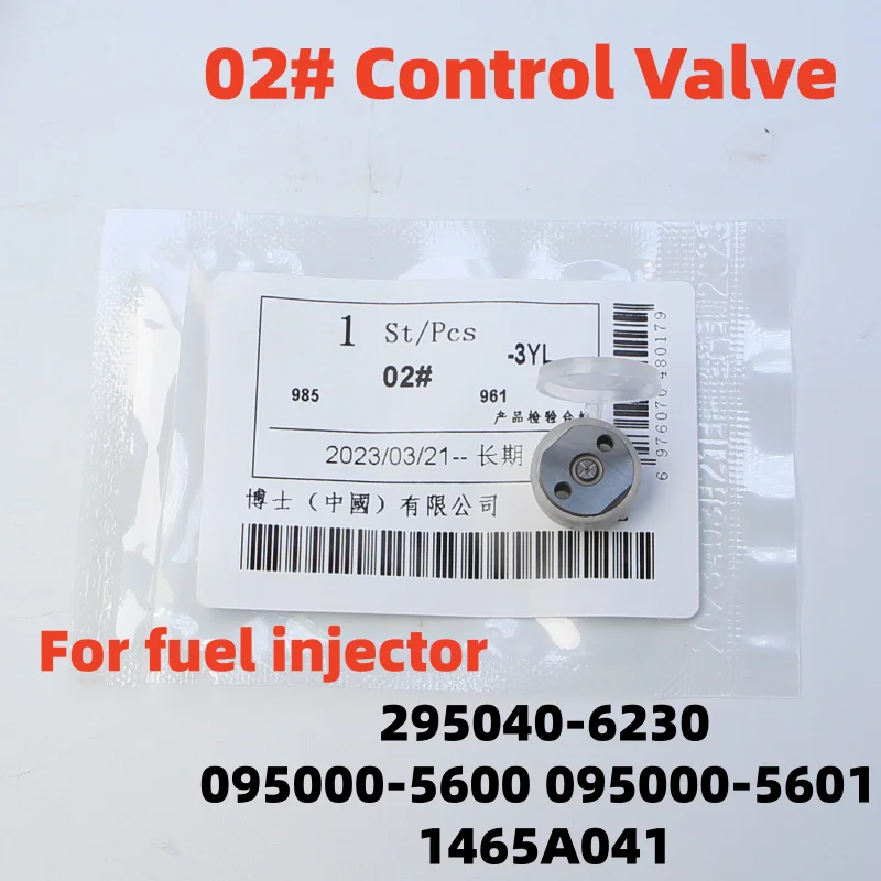 02# New Control Valve 295040-6230 Valve 2950406230 Plate Original Injector Nozzle For D-eno 095000-5600 095000-5601 1465A041