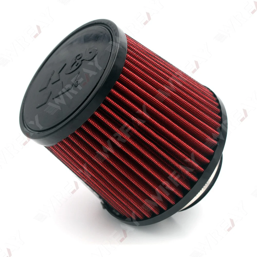 Car Intake Air Filter for Universal High Flow Cone KN Tapered Mushroom Head  With dust filter