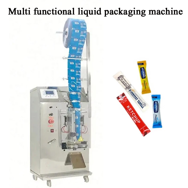 PBOBP 3-200g Liquid Packing Machine Sugar Water White Wine Sprinkling Essence Medicine Water Filling Sealing Machine