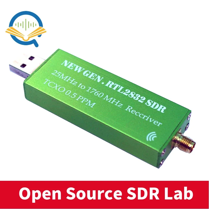 With TCXO Temperature Compensated Crystal Oscillator RTL-SDR Receiver RTL2382U SDR Software Radio Receiver