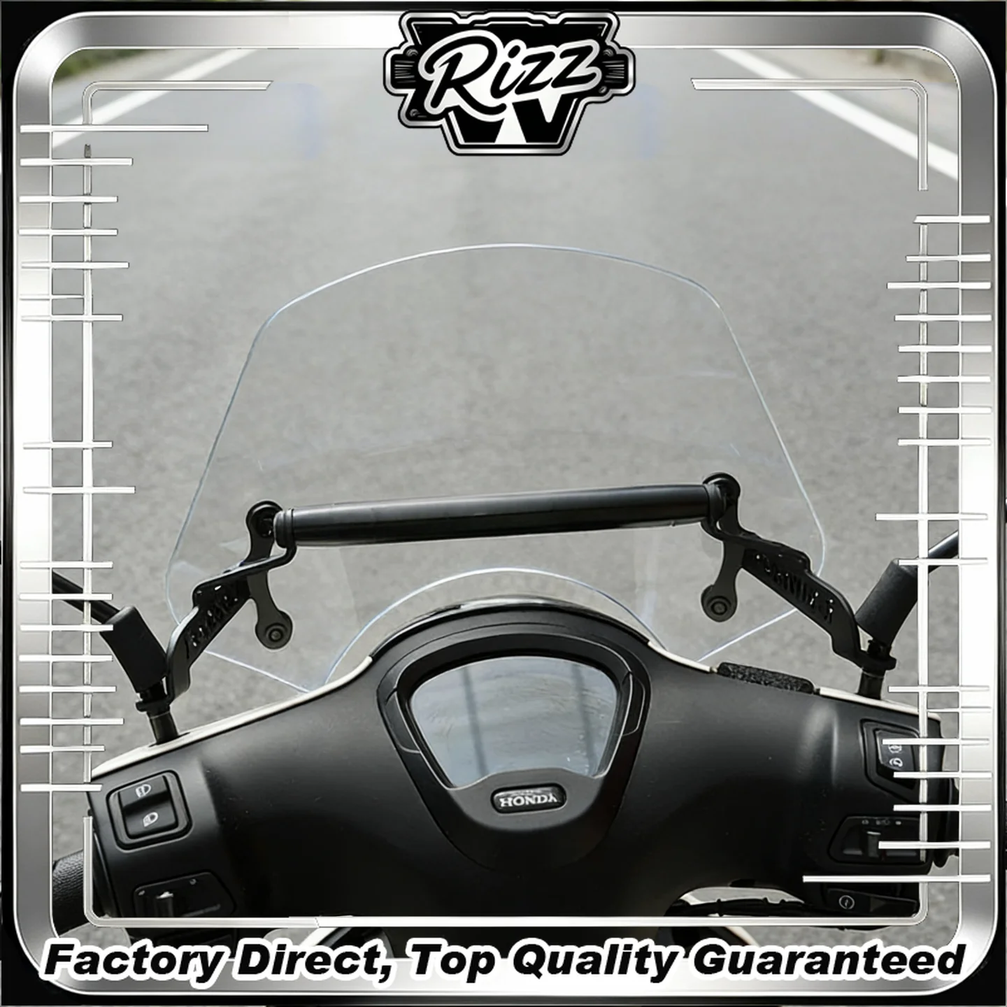 FOR High Cut Chest Coverage Front Windshield Wind Block Shield Durable Exclusive Mod Parts for NWM125 Motorcycle