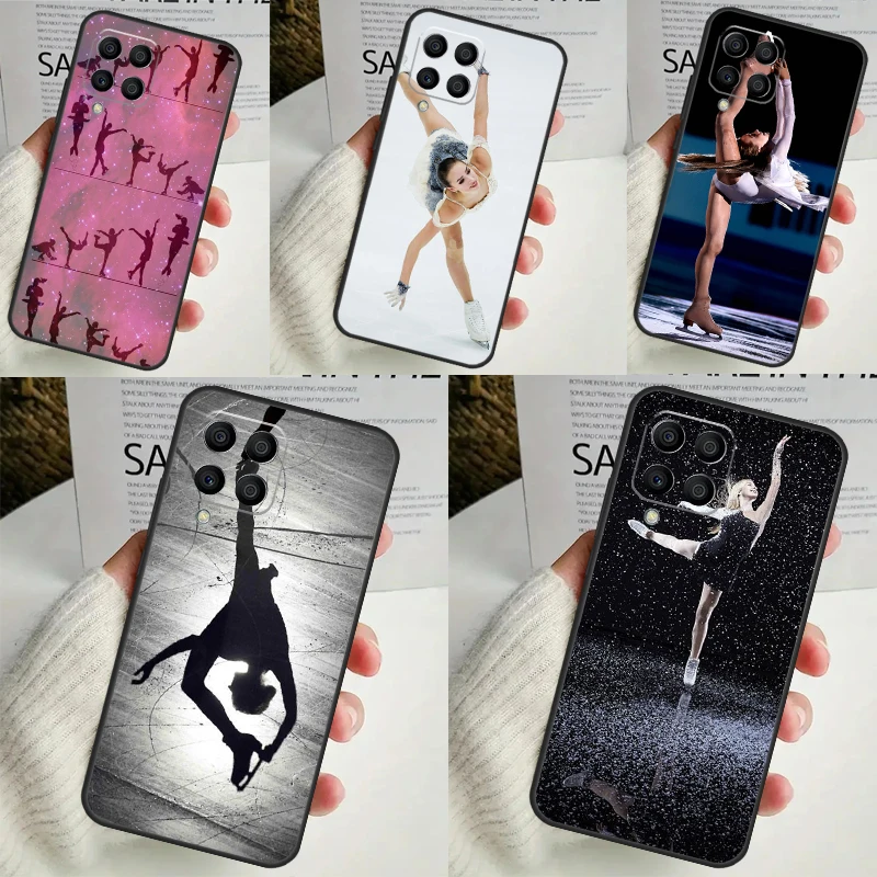 Figure Skating Dance Sport For Samsung Galaxy M12 M32 M52 M14 M34 M54 M21 M51 M31 M30s M20 M15 M55 M13 M33 M53 Case