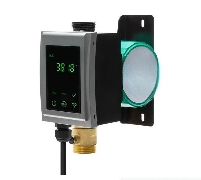 Intelligent Hot Water Circulation Pump RSTT 15‑6, 6m Head 13L/min WiFi‑Controlled Circulator Pump Floor Heating & Water Heater