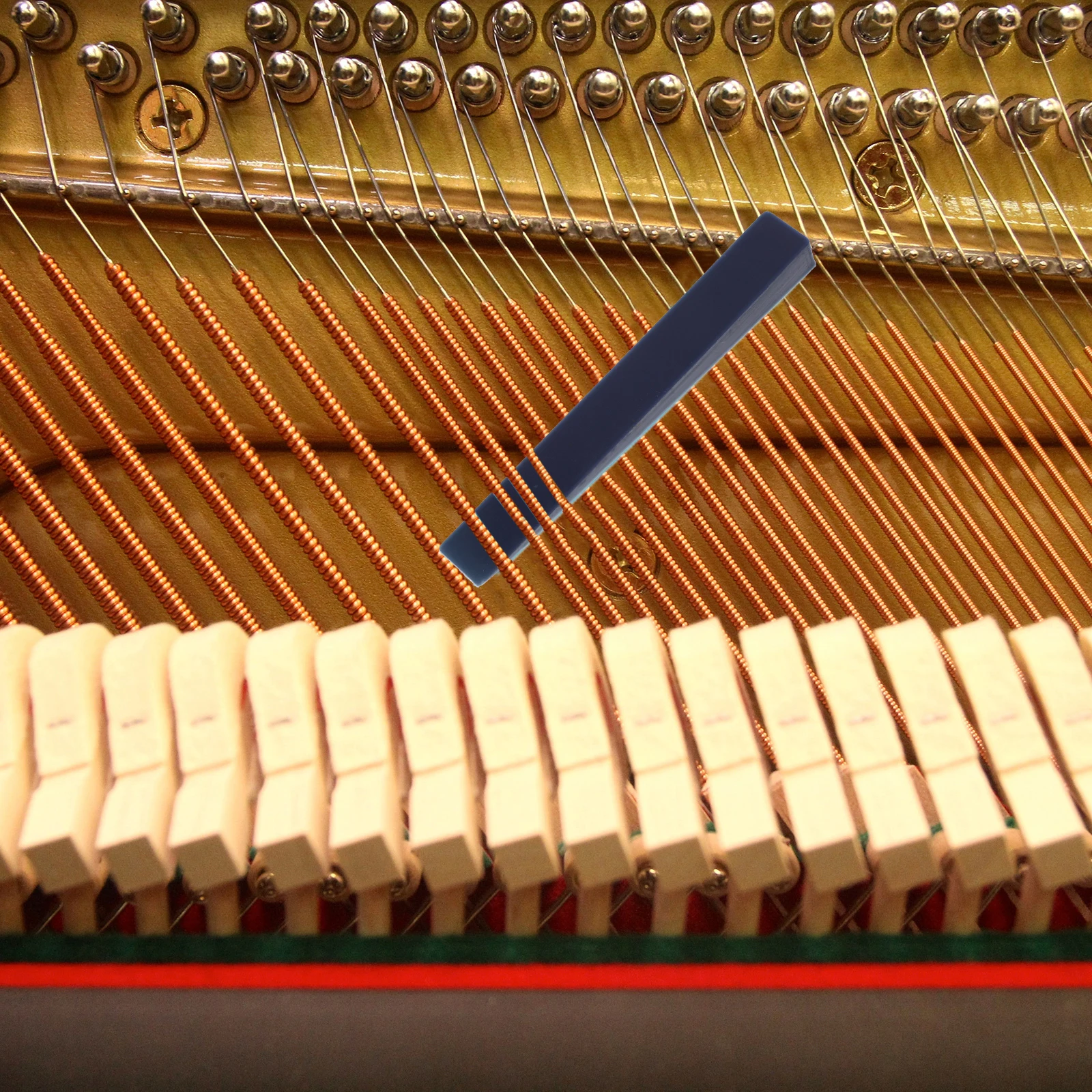 

Piano Sound Stop Tool Repair Accessory Sound-stop Mute Clamp for and Maintenance Material Major