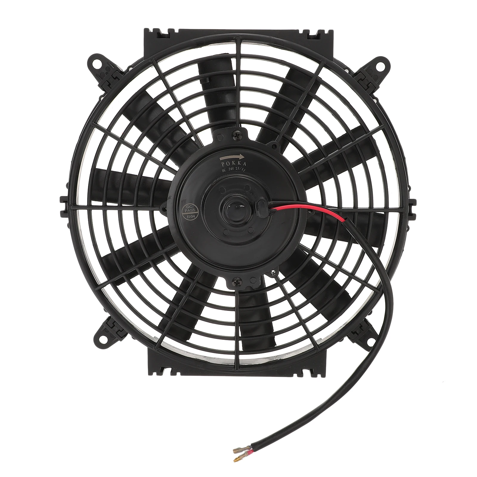 

Cooling Suitable Volume Electric Car Air Conditioner Plastic Black Easy Installation Radiator Heat Sink Fan Car Fan Durable