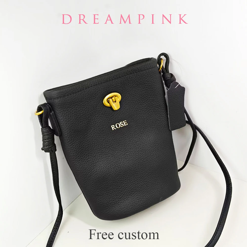 

Personalize Letters Women Phone Shoulder Bag Leisrue Genuine Leather Small Female Crossbody Bag Custom Name Gift Female Satchel
