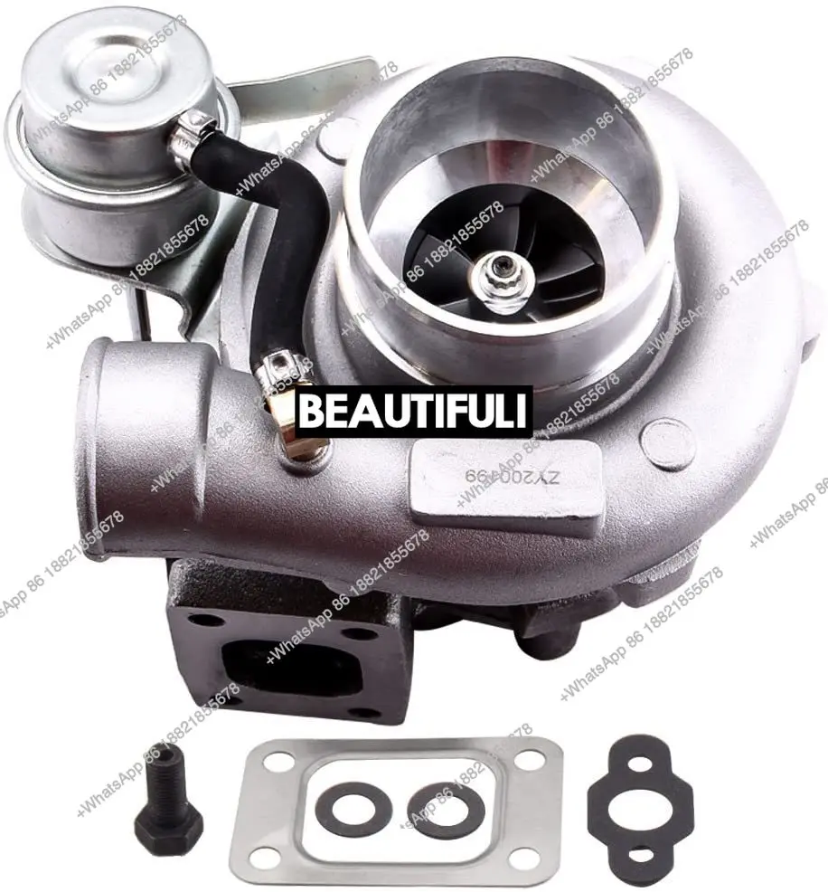 Universal Turbo Turbocharger up to 600 HP T25 4 Bolts Flange for All 1.8-3.0L Engine