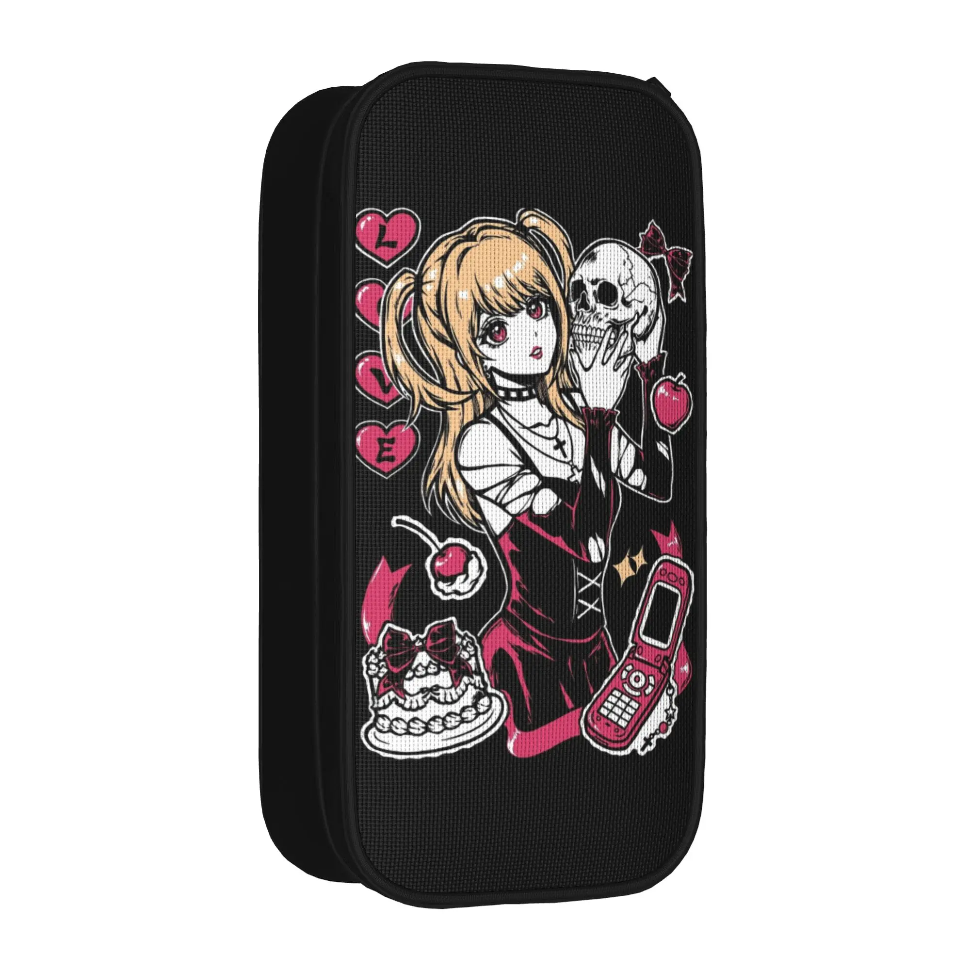 Creative Deaths Notes Amane Misa Pencil Cases  Pencilcases for Girls Boys BagsZipper Stationery,