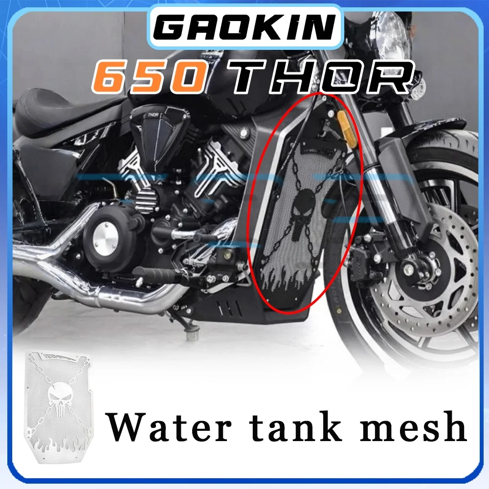 Instrument cluster accessories GAOKIN 650 THOR stainless steel water tank mesh radiator protective mesh 650 thor thor 650 THOR