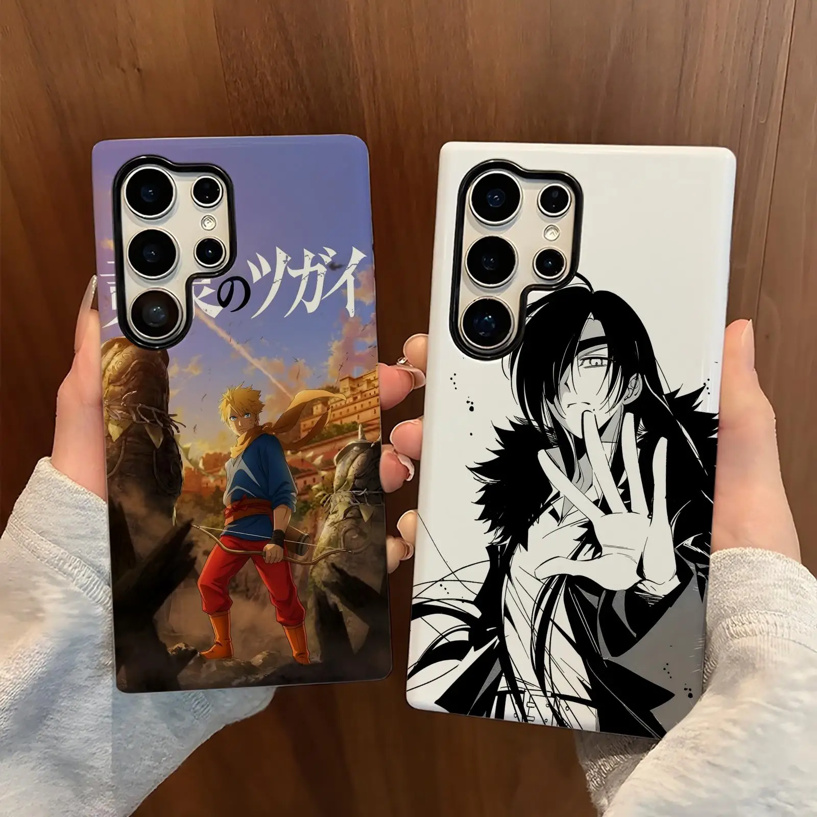 Phone Case For Samsung Galaxy S26 25 S24 S23 S22 S21 Ultra Glossy Film Phone Case DAEMONS OF THESHADOW REALM
