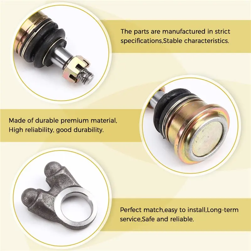 A99F-M10 وصلة كروية مجموعة نهاية قضيب التعادل لمجموعة أذرع مفصل التوجيه-لـ 50Cc-250Cc ATV عربات التي تجرها الدواب الترابية دراجة الكثبان الرملية عربات التي تجرها الدواب الملحقات
