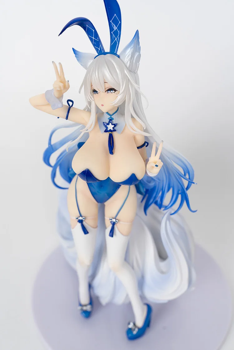 Pre-vendita Azur Lane Shinano Action Figure 28 cm Shinano Bunny Girl Sexy Anime Girl Figure GK Ornamenti Modello adulto Bambola Giocattoli Regalo
