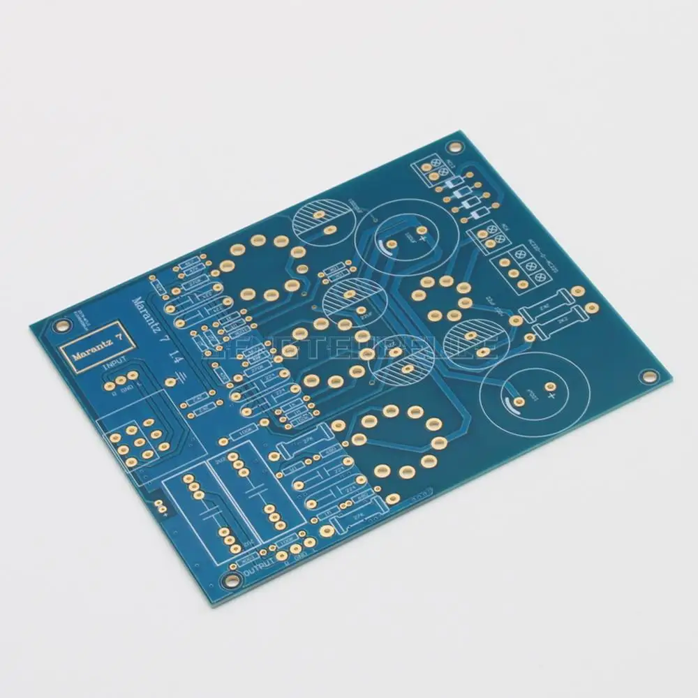 لوحة مضخم أنبوب HiFi M7 قاعدة ثنائي الفينيل متعدد الكلور على دائرة Marantz 7 Preamp