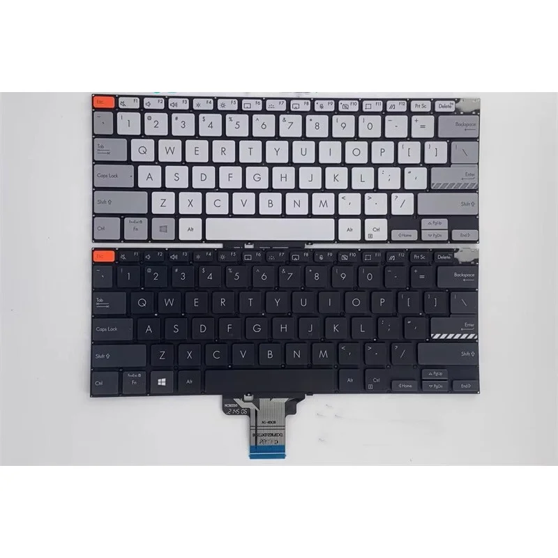 YY+New for Asus X7400PC X7400PA Vivobook Pro 14X OLED US Keyboard Black Silver