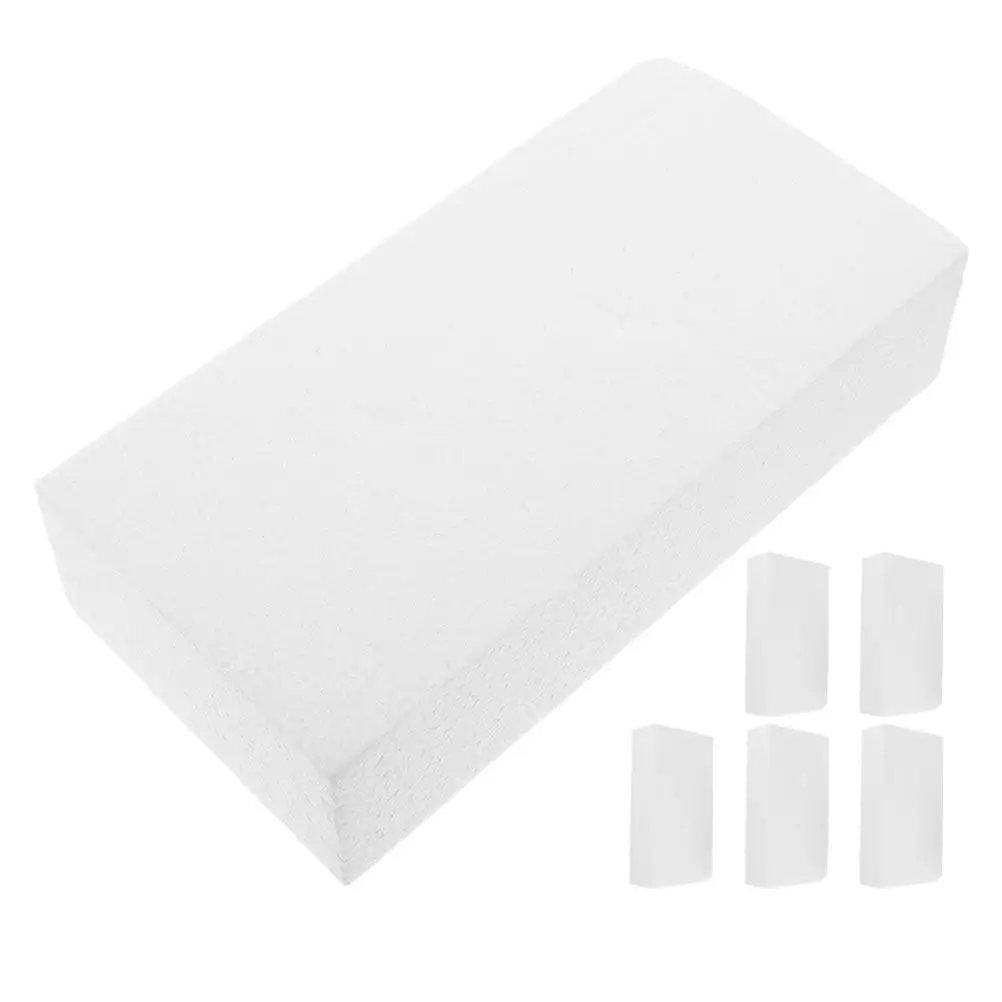 6Pcs Foam Cake Practice Blocks Fine Detail Smooth Flexible Foam Dummies for Cake Decorating DIY Baking Supplies Wedding Party