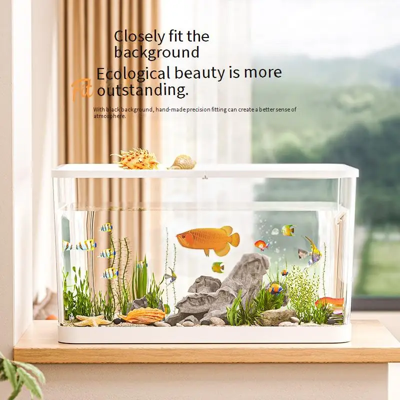 

Eco-Friendly Plastic Aquarium & Accessory Set for Fish Tank Breeding