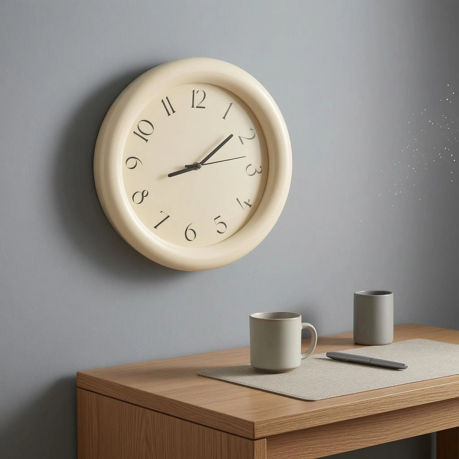 Arabic Numeral Wall Timepiece Acrylic Nordic Wall Timepiece House Decoration Lightweight Quiet Movement