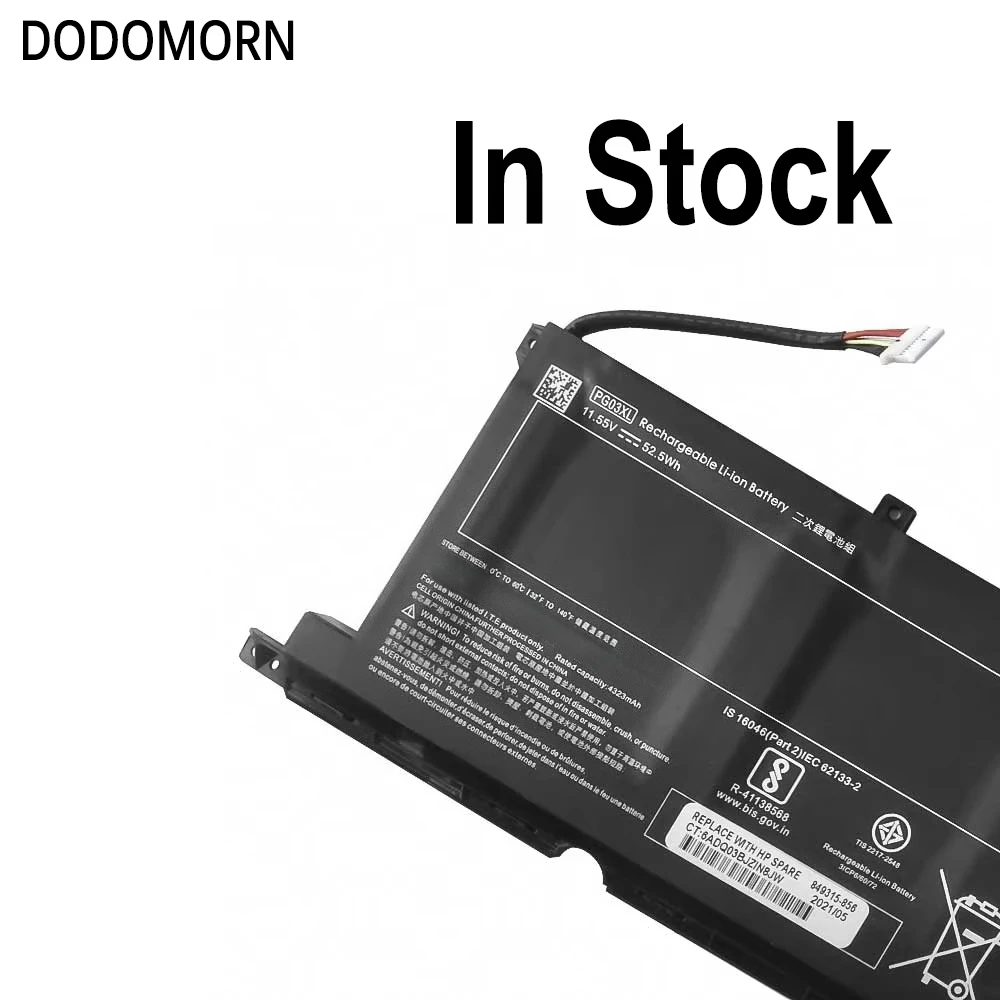 Grade A Cell PG03XL Laptop Battery For HP Pavilion Gaming 15-DK 15-EC 16-A OMEN 5X Victus 5 6 Max HSTNN-DB9G L48495-005