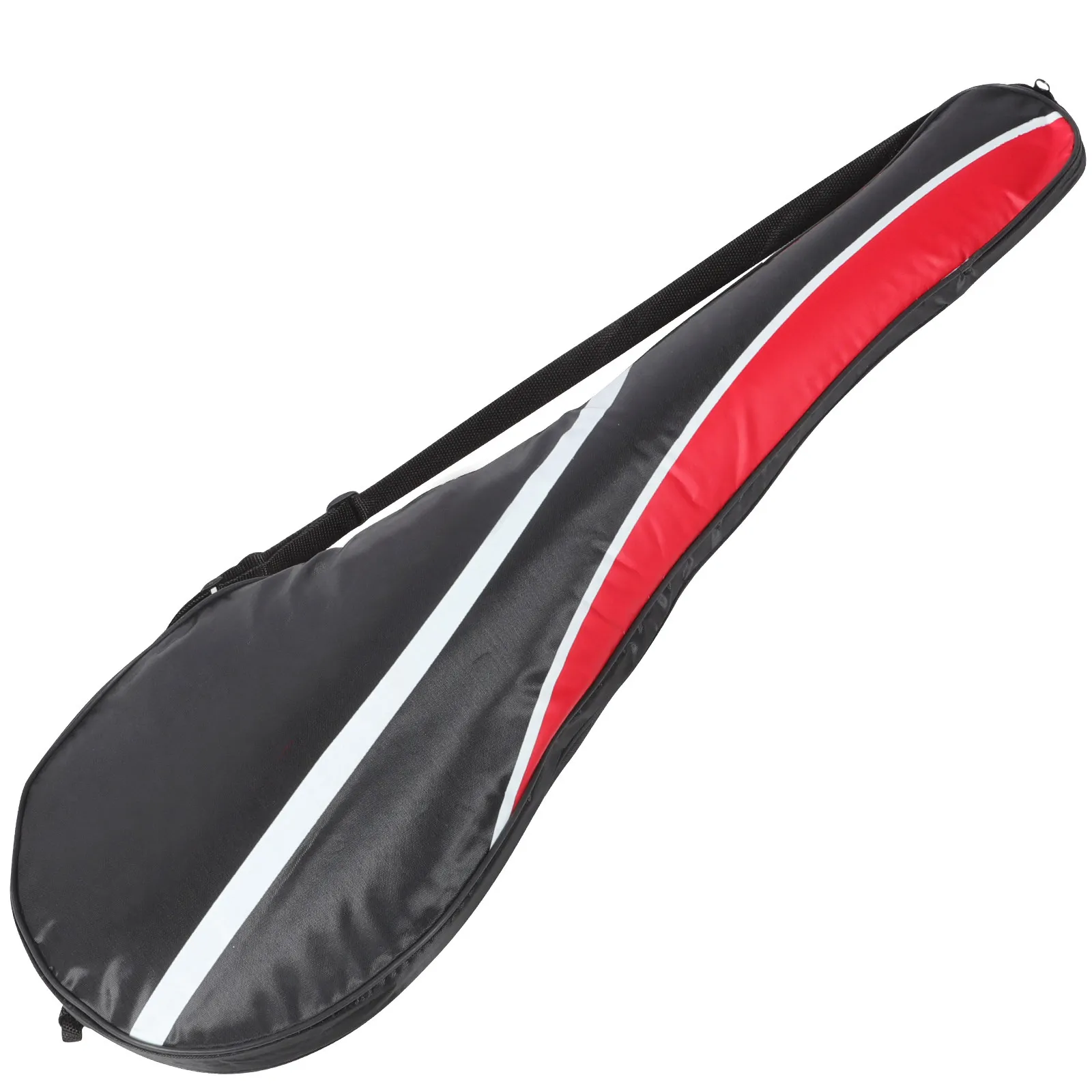 Badminton Racket Bag Portable Oxford Cloth Adjustable Strap Double Rackets Storage Outdoor Multi-Function Pouch