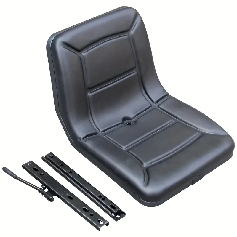 헤비듀티 지게차 시트 트랙터 시트 - 트랙터, 굴삭기, 불도저 호환 - 미끄럼 방지 표면, 설치 간편